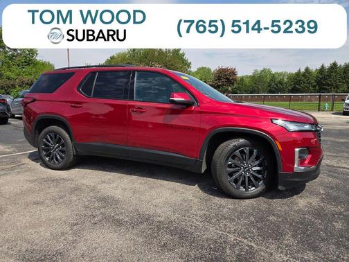 Radiant Red Tintcoat 2023 Chevrolet Traverse RS