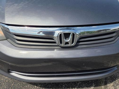 Gray 2012 Honda Civic LX