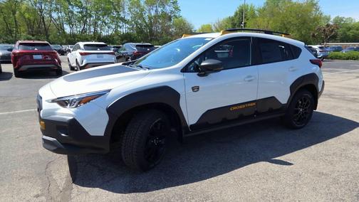 Crystal White Pearl 2026 Subaru Crosstrek Wilderness