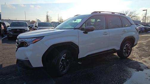 Crystal White Pearl 2026 Subaru Forester Premium