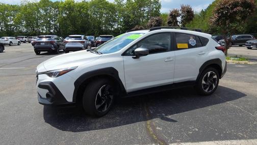 Crystal White Pearl 2025 Subaru Crosstrek Limited