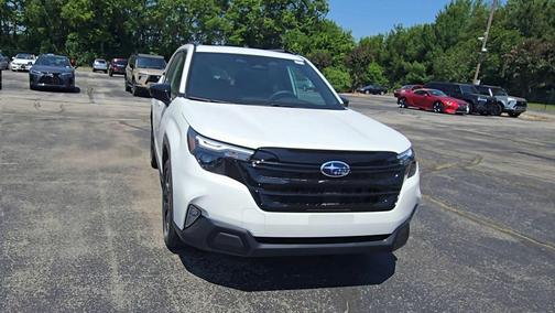 Crystal White Pearl 2026 Subaru Forester Sport