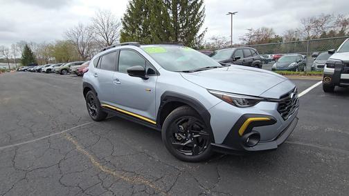 Ice Silver Metallic 2025 Subaru Crosstrek Sport