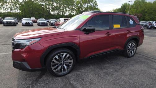 Crimson Red Pearl 2025 Subaru Forester Touring
