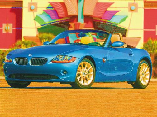Silver 2003 BMW Z4 3.0i Roadster