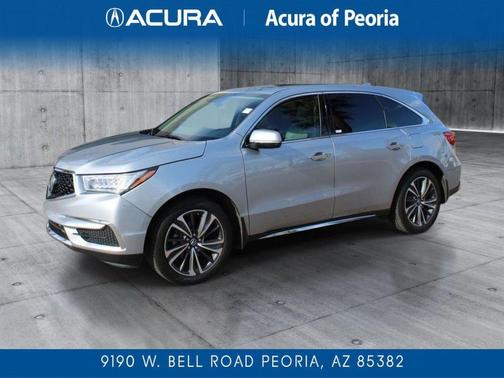 Lunar Silver Metallic 2020 Acura MDX 3.5L w/Technology Package
