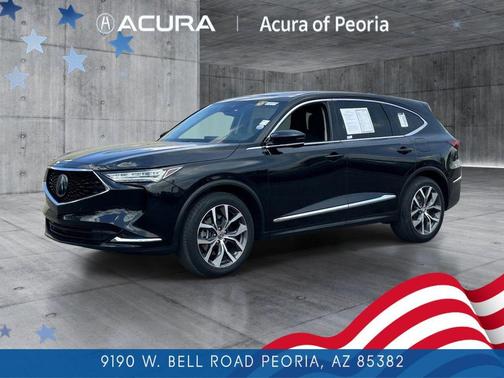 Majestic Black Pearl 2024 Acura MDX Technology Package