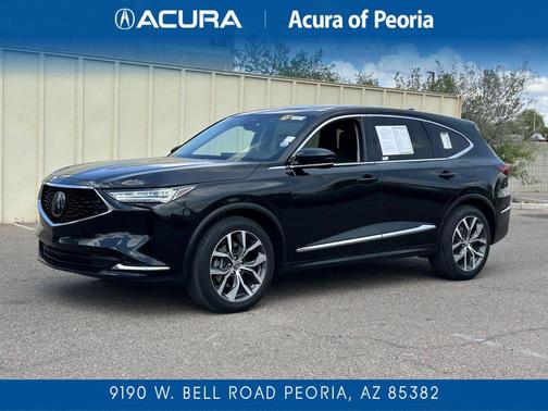 Majestic Black Pearl 2024 Acura MDX Technology Package
