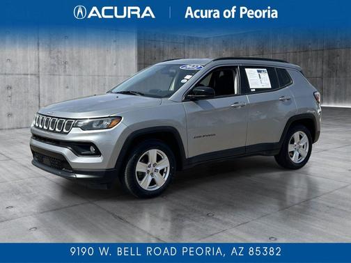 Billet Silver Metallic Clearcoat 2022 Jeep Compass Latitude