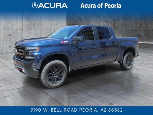 Northsky Blue Metallic 2021 Chevrolet Silverado 1500 LT Trail Boss