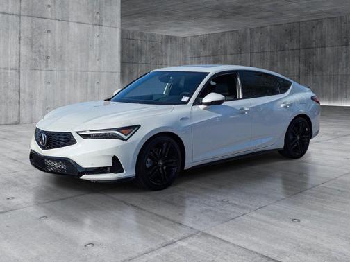 Platinum White Pearl 2026 Acura Integra FWD A-Spec with Technology