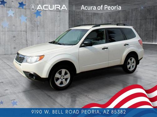 Satin White Pearl 2010 Subaru Forester 2.5 X