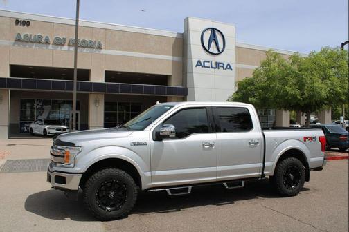 Ingot Silver Metallic 2018 Ford F-150 Lariat