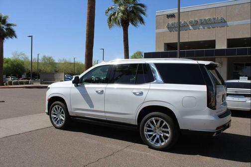 Crystal White Tricoat 2021 Cadillac Escalade Premium Luxury