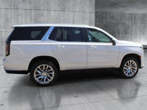 Crystal White Tricoat 2021 Cadillac Escalade Premium Luxury