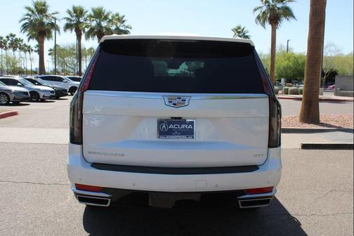 Crystal White Tricoat 2021 Cadillac Escalade Premium Luxury