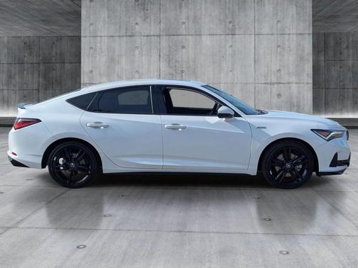 Platinum White Pearl 2026 Acura Integra FWD A-Spec with Technology