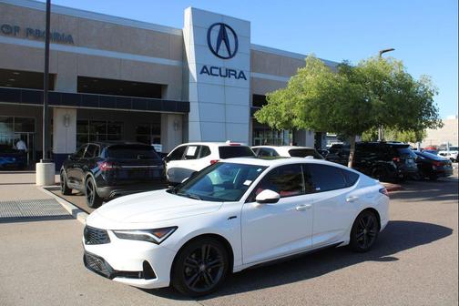 Platinum White Pearl 2023 Acura Integra A-SPEC Technology