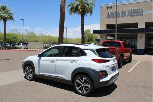 Chalk White 2019 Hyundai KONA Ultimate