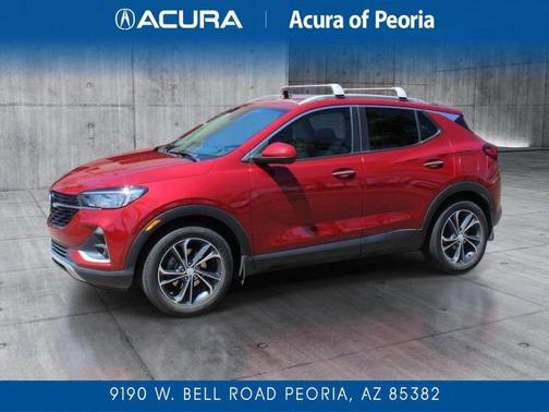 Chili Red Metallic 2021 Buick Encore GX Select