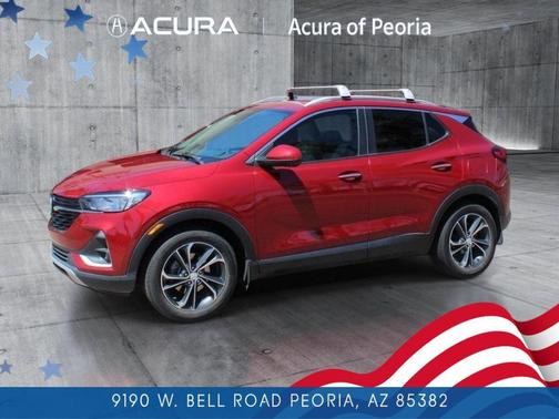 Chili Red Metallic 2021 Buick Encore GX Select