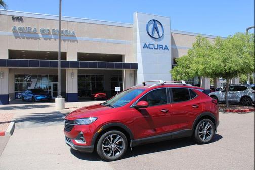Chili Red Metallic 2021 Buick Encore GX Select