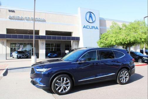 Fathom Blue Pearl 2023 Acura MDX Technology Package