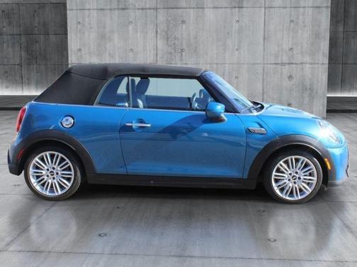 Island Blue Metallic 2024 MINI Convertible Cooper S