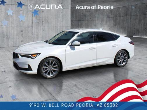 Platinum White Pearl 2024 Acura Integra A-SPEC