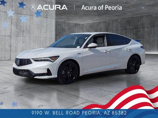 Platinum White Pearl 2026 Acura Integra FWD A-Spec