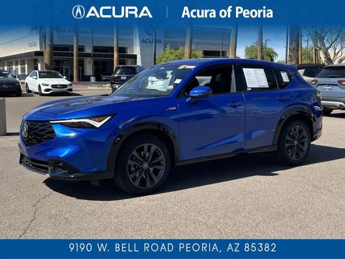 Adriatic Blue Sea Metallic 2025 Acura ADX A-Spec