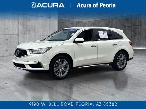 Lunar Silver Metallic 2017 Acura MDX 3.5L w/Technology Package