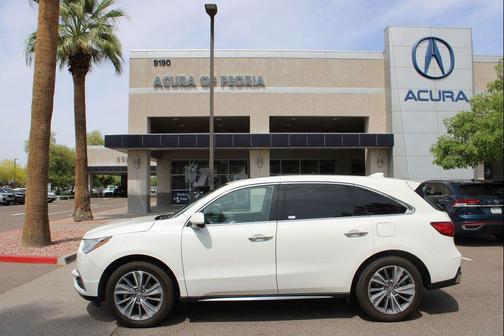 Lunar Silver Metallic 2017 Acura MDX 3.5L w/Technology Package
