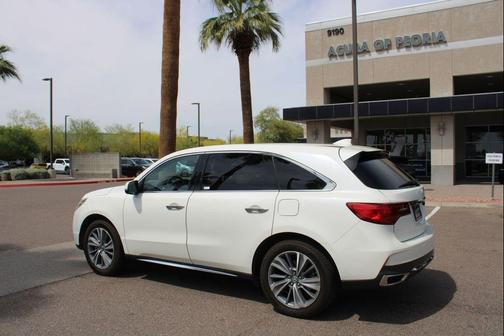 Lunar Silver Metallic 2017 Acura MDX 3.5L w/Technology Package