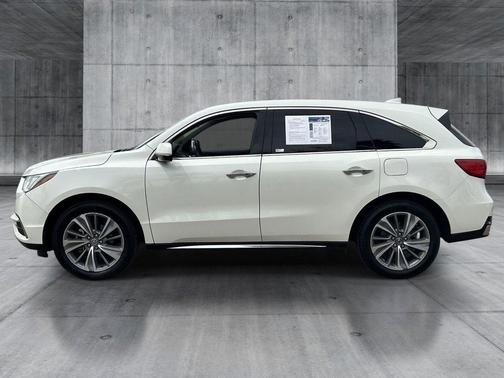 Lunar Silver Metallic 2017 Acura MDX 3.5L w/Technology Package
