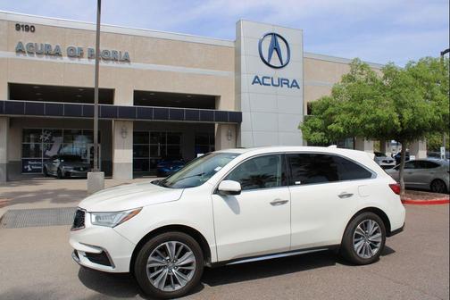 Lunar Silver Metallic 2017 Acura MDX 3.5L w/Technology Package