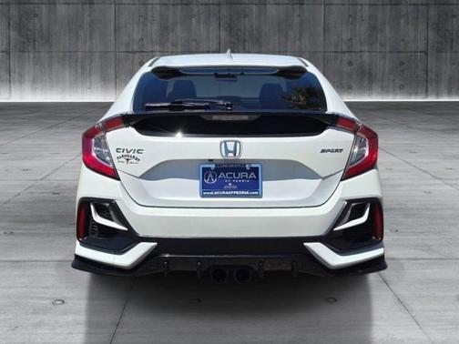 Platinum White Pearl 2021 Honda Civic Sport