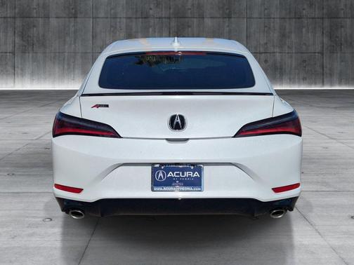 Platinum White Pearl 2026 Acura Integra FWD A-Spec