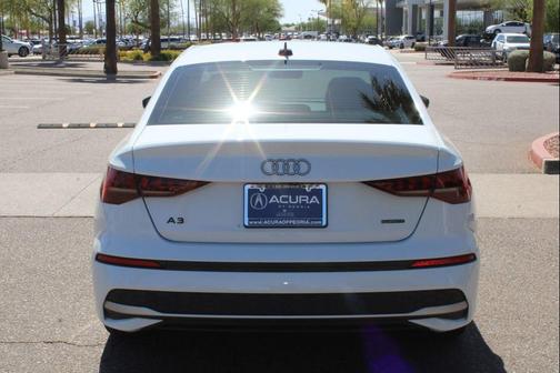 Glacier White Metallic 2025 Audi A3 Premium