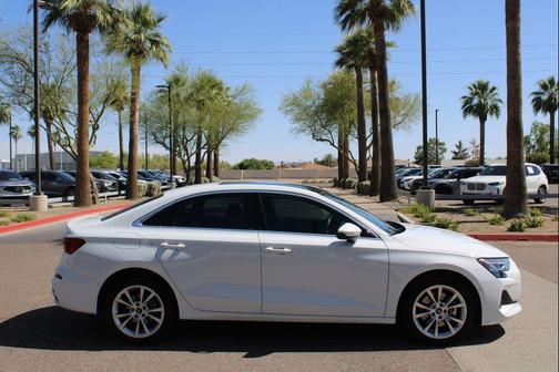 Glacier White Metallic 2025 Audi A3 Premium