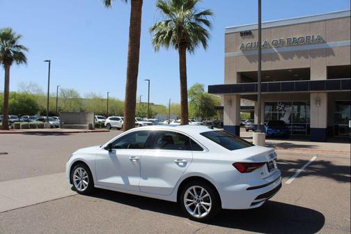 Glacier White Metallic 2025 Audi A3 Premium