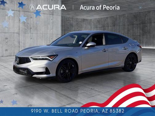 Solar Silver Metallic 2026 Acura Integra FWD A-Spec with Technology
