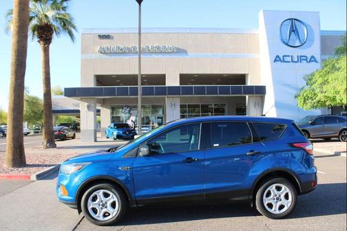 Lightning Blue 2018 Ford Escape S