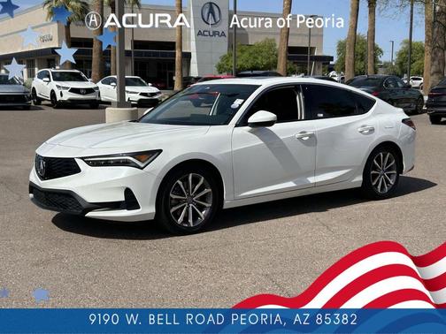 Platinum White Pearl 2025 Acura Integra Premium