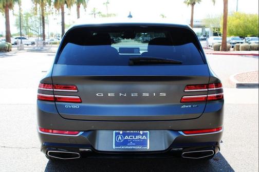 Melbourne Gray 2022 Genesis GV80 3.5T Prestige Signature