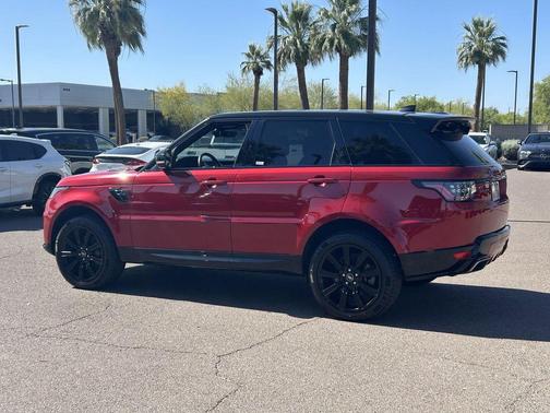 Firenze Red Metallic 2022 Land Rover Range Rover Sport HSE Silver Edition