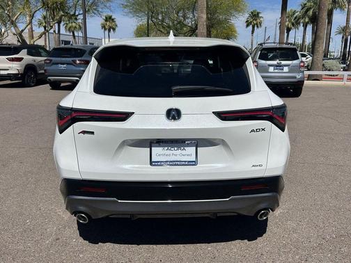 Platinum White Pearl 2025 Acura ADX A-Spec