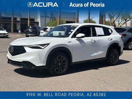 Platinum White Pearl 2025 Acura ADX A-Spec