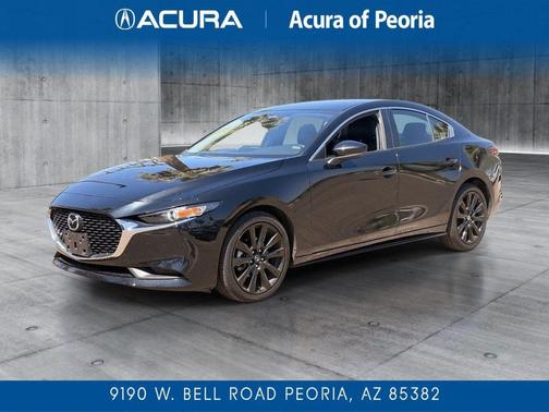 Jet Black Mica 2025 Mazda Mazda3 2.5 S Select Sport