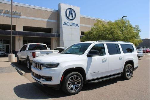 Bright White Clearcoat 2024 Jeep Wagoneer L Series II 4x2